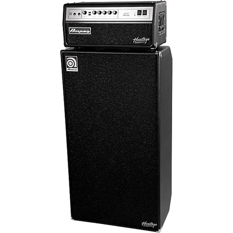 Ampeg Heritage Svt Cl 300w Tube Bass Amp Head With 8x10 800w Bass Speaker Cab Guitar Center