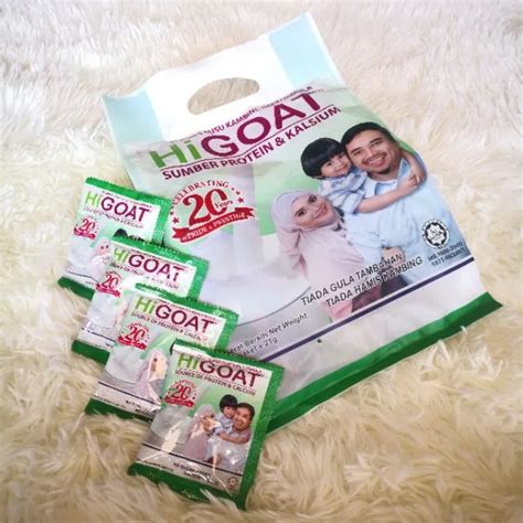 0100 Original Higoat Susu Kambing Hi Goat Lazada