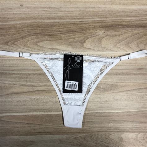 Calça fio dental conforto c regulagem 0470 Jackie Lingerie Compre Lingerie Online