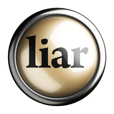 Liar Word On Isolated Button 6375225 Stock Photo At Vecteezy