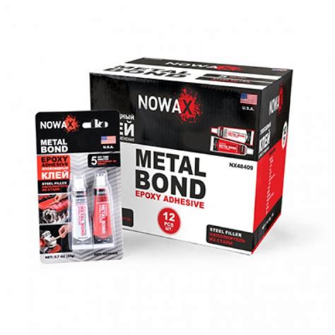 Nowax Эпоксидный клей (стальной) 20g