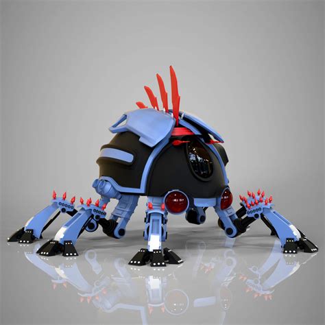 robotic beetle by bonesinteractive | 3DOcean