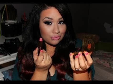 Smokey Cat Eye Nude Pink Lips Makeup Tutorial LIVE RaytamtamTKM Video Beautylish