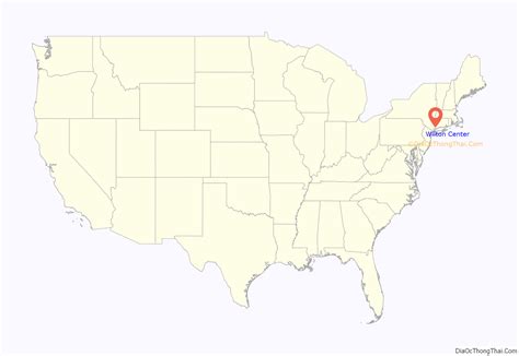 Map Of Wilton Center Cdp Thong Thai Real