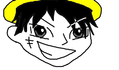 Monkey D Luffy Desenho De Shiro Keso Gartic