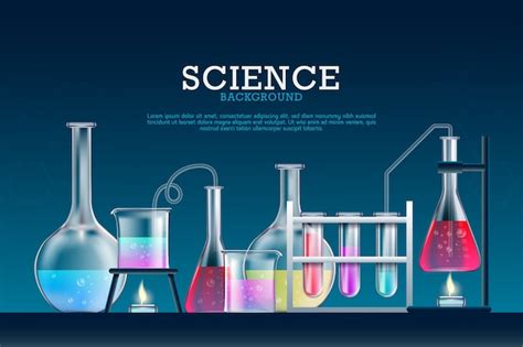 Free Vector | Realistic science lab concept