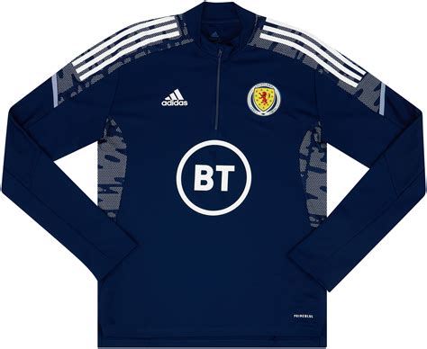 Scotland Player Issue Zip Training Drill Top S