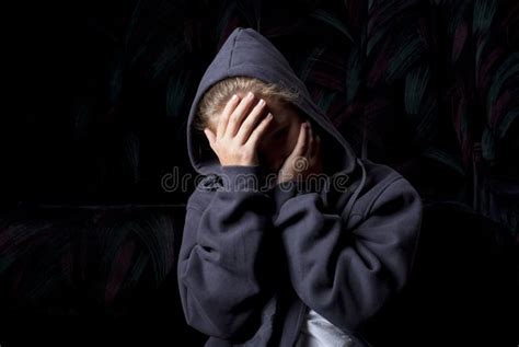 Adolescent Triste Image Stock Image Du D Sespoir Peine