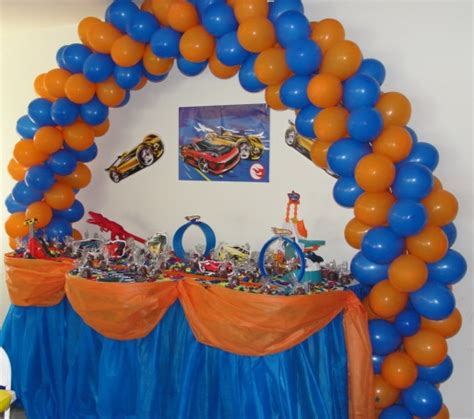 Oficina Da Tia Drika Hot Wheels Mesa Decorada