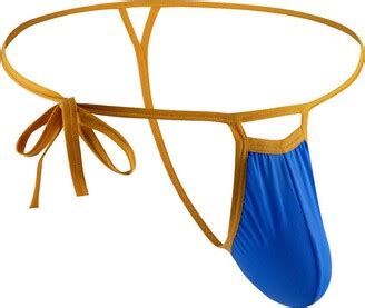 Faringoto Men Sexy Thongs And G Strings Sheer Penis Pouch Underwear Low Waist Bikini Lingerie