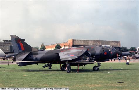 Aircraft XZ128 1976 Hawker Siddeley Harrier GR 3 C N 712187 Photo By