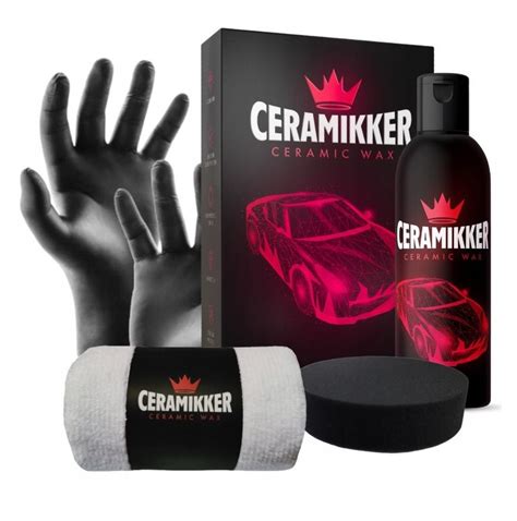 CERAMIKKER CERAMICZNY WOSK DO LAKIERU ZESTAW 250ML Quick Detailer