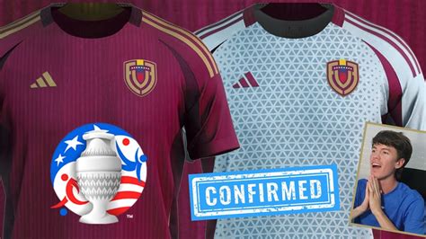 Confirmadas Las Camisetas De Venezuela Para La Copa Am Rica Hechas