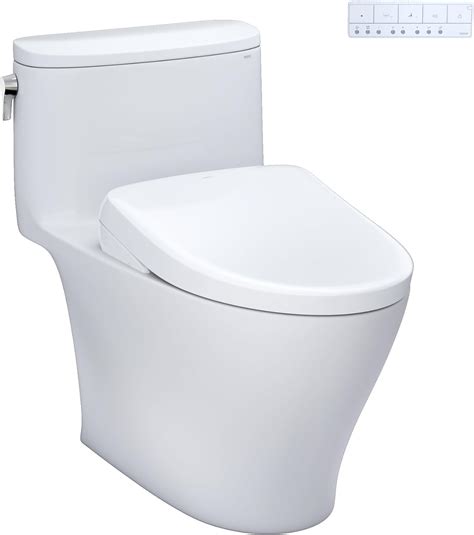 TOTO WASHLET+ Nexus One-Piece Elongated 1.28 GPF Toilet and WASHLET C5