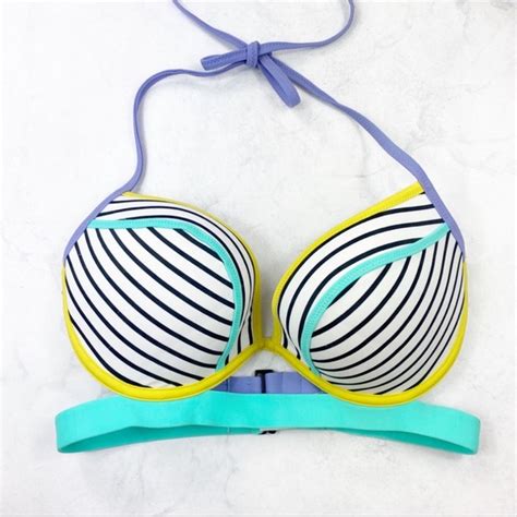 Victorias Secret Swim Victorias Secret Beach Sexy Happy Stripe