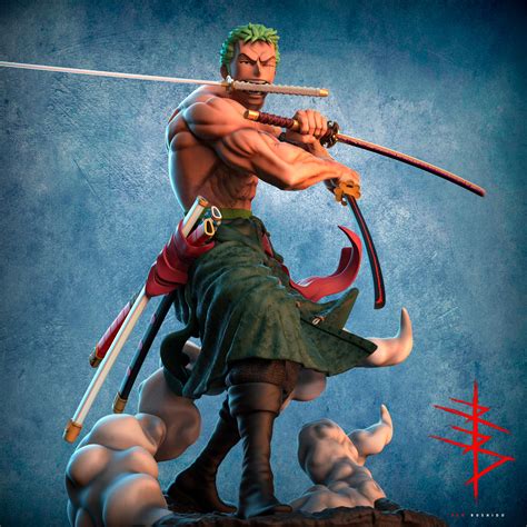 roronoa zoro fan art 6