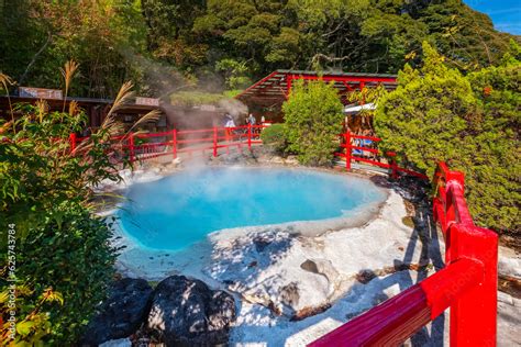 Beppu Japan Nov Kamado Jigoku Hot Spring In Beppu Oita The Town Is Famous For Its