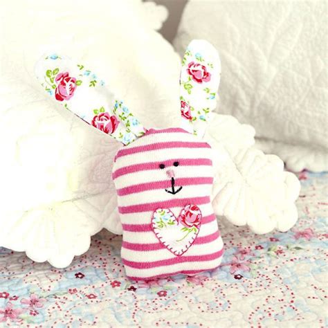 Upcycle An Old Sock To Make A Sock Bunny