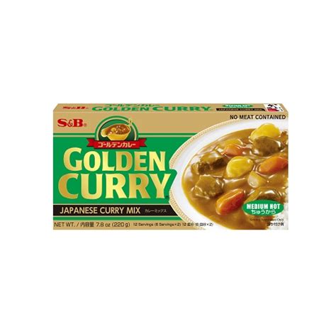 Jual Golden Curry S B Mix Hot Medium Mild G Japan Cury Pedas Kare Jepang Shopee Indonesia