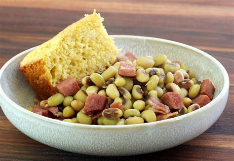 Fresh Purple Hull Peas With Diced Ham Recipe Recipe Fresh Purple