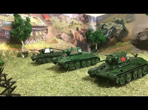 Курская битва макет с моделями танков и солдатами - YouTube | Танк ...