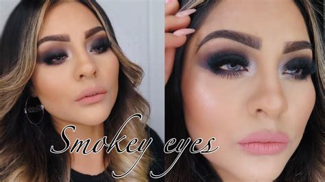 SMOKEY EYES NUDE LIPS YouTube