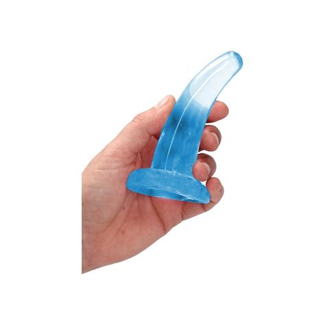 Realrock Dildo Efecto Gelatina Cm Azul Sexplace Es