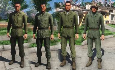 Ww Military Fatigues Overhaul Pack At Fallout Nexus Mods And Community