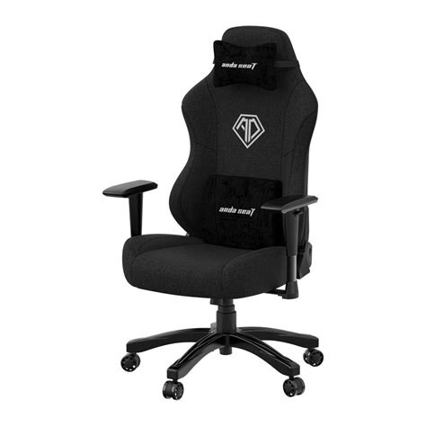 Anda Seat Phantom 3 Black Fabric Gaming Chair — The Modern Cave Australia