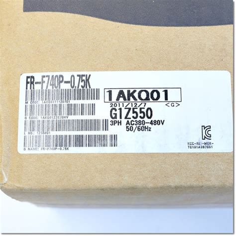Japan (A)Unused Sale,FR-F740P-0.75K ファン・ポンプ用インバータ 三相400V ,อะไหล่ ...