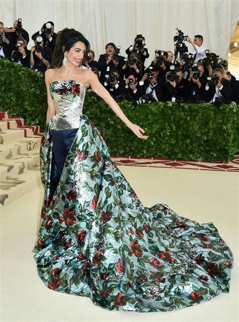 Amal Clooney Met Gala Dress 2018 Popsugar Fashion Uk Photo 11