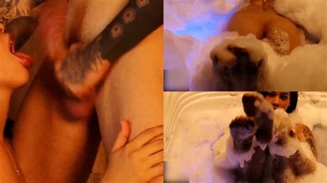 Big Ass Tattooed Latina Gets Fucked Outdoors In 4 After Taking A Bubble Bath In Jacuzzi