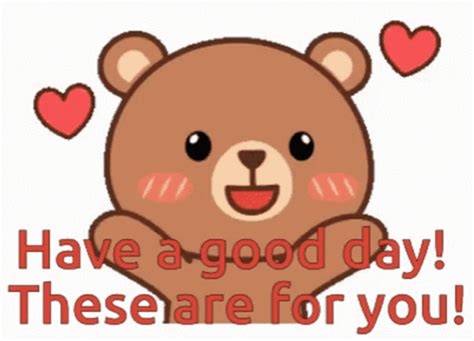 Have A Good Day Bear Kiss  694×500 Have A Good Day
