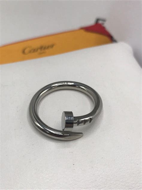 Cartier кольцо гвоздь SILVER « showroom78