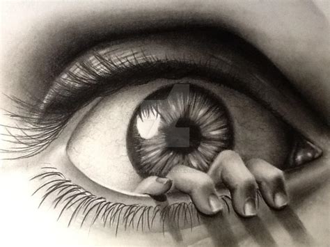 Hand In Eye By Shoutgirl11 On Deviantart