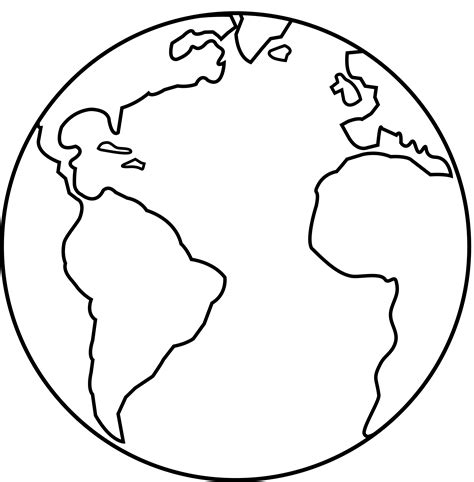 Earth Globe Drawing at GetDrawings | Free download