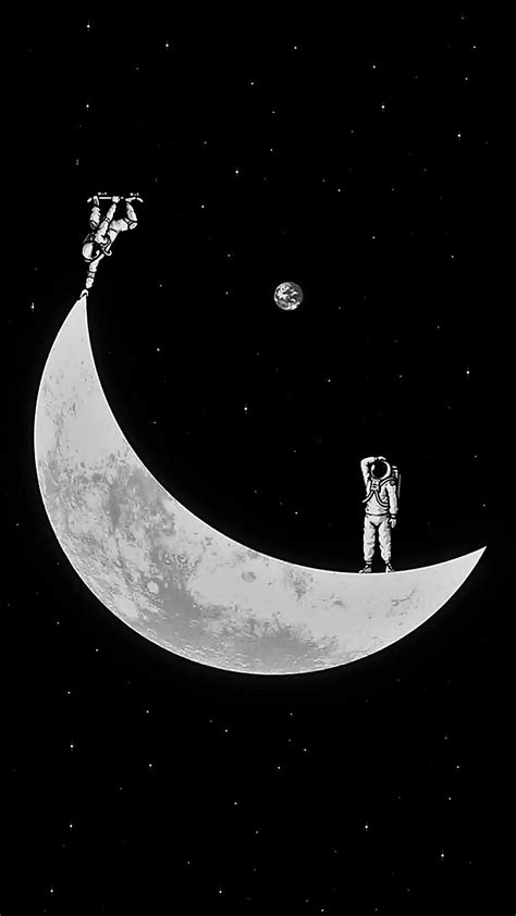 Astronaut Moon Wallpapers - Top Free Astronaut Moon Backgrounds ...