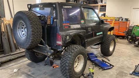 Geo Tracker Suzuki Sidekick Sas Antiwrap Bar Build Youtube