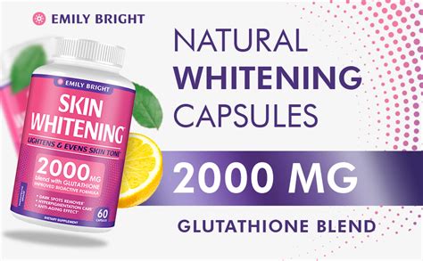 Emily Bright Skin Brilliance Whitening Glutathione 2000mg Bodytonix