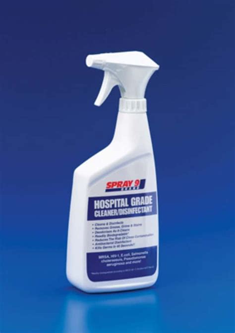 Spray 9™ Hospital Grade Disinfectant Quantity 750ml Products Fisher