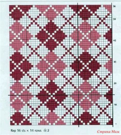 Схемы скандинавских мотивов (часть 1). | Tapestry crochet patterns ...