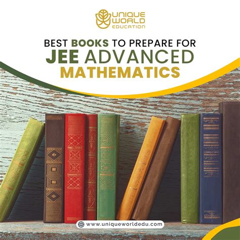 BEST BOOKS TO PREPARE FOR JEE ADVANCED MATHEMATICS - Unique World Education