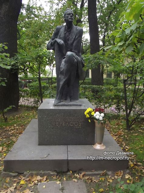 Могилы знаменитостей Николай Черкасов