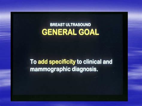 Ppt Breast Sonography Powerpoint Presentation Id