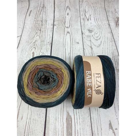 FEZA BABE MİX EL ÖRGÜ İPİ 330 MT 100 GR COTTON İPLİKLER FEZA