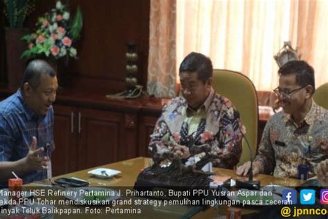 Begini Strategi Pertamina Atasi Ceceran Minyak Di Balikpapan