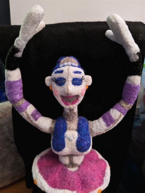 My Attempt At Ballora From Fnaf Its For My Niece 💗 Rneedlefelting