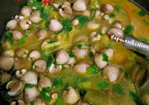 Resep Kerang Kuah Kuning Cara Buat Kerang Hijau Masak Bumbu