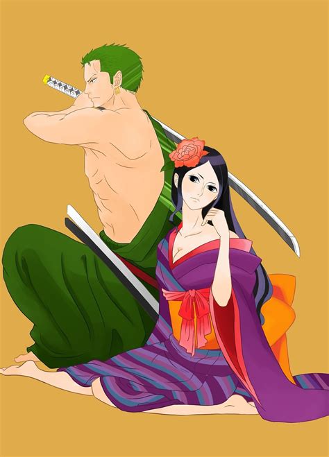Zoro And Robin By Lemonthii On Deviantart