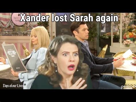 Xander S Mysterious New Partner Causes Him To Lose Sarah Days Of Our